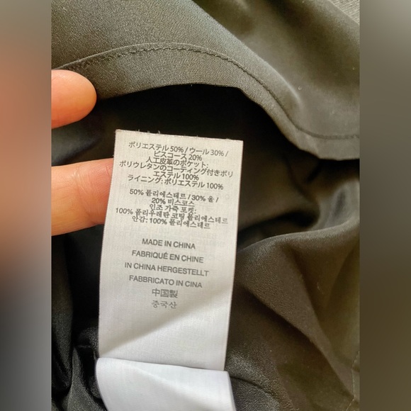 J.Crew sleeveless dress. Faux leather pockets. Dark grey size 8 - Picture 13 of 15